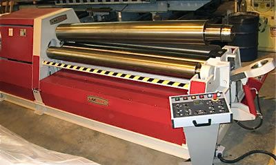 8' x 1/2" EURO ROLL ... HYDRAULIC PLATE ROLL